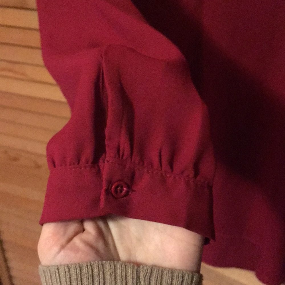 Deep pink light tunic. - Picture 3 of 4